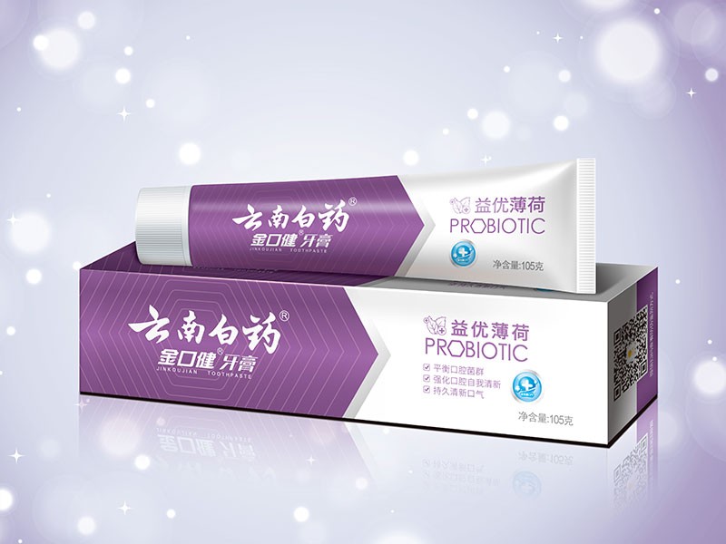 金口健益優(yōu)薄荷牙膏